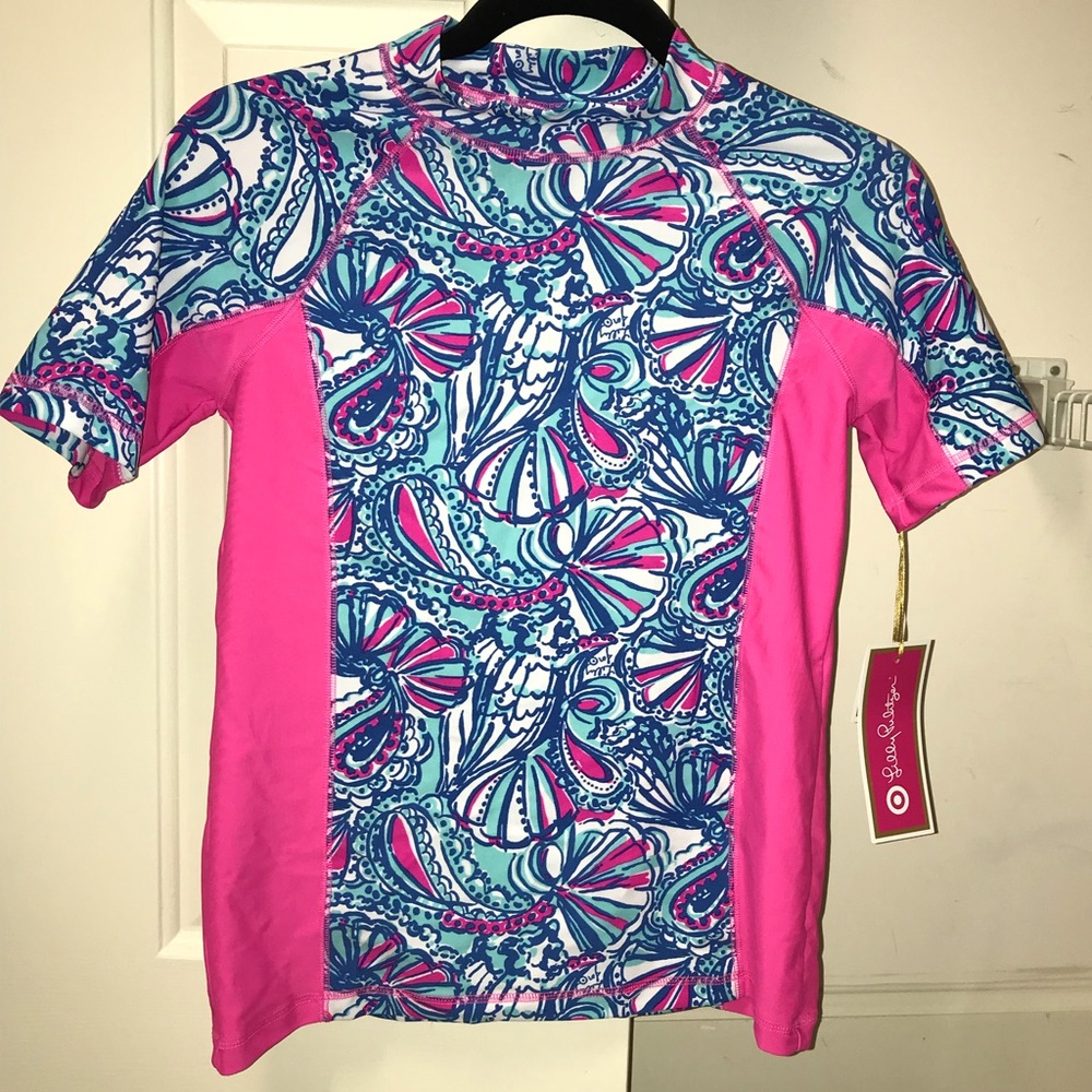 lilly pulitzer for target child’s rashguard